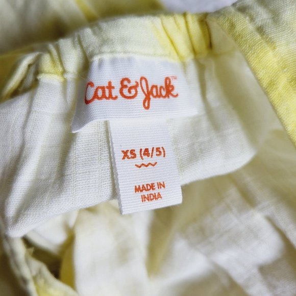 Cat & Jack, Girls' Short Woven Dress, 3KIDC-N - Picture 5 of 5